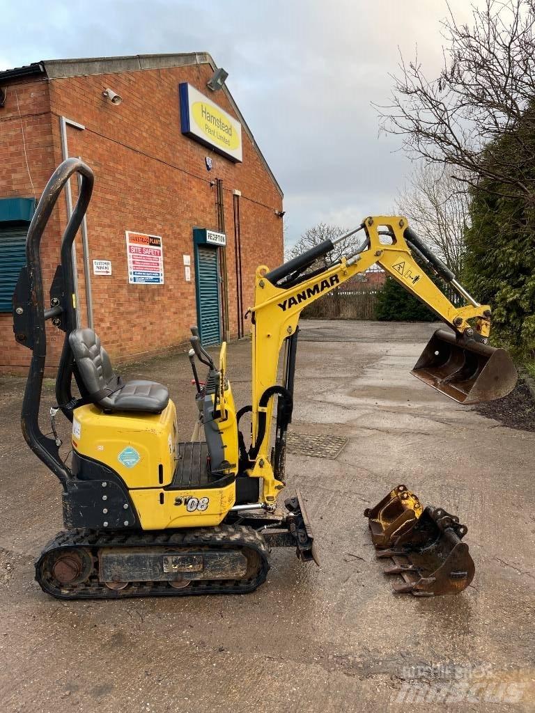 Yanmar SV 08 Mini ekskavatoriai < 7 t