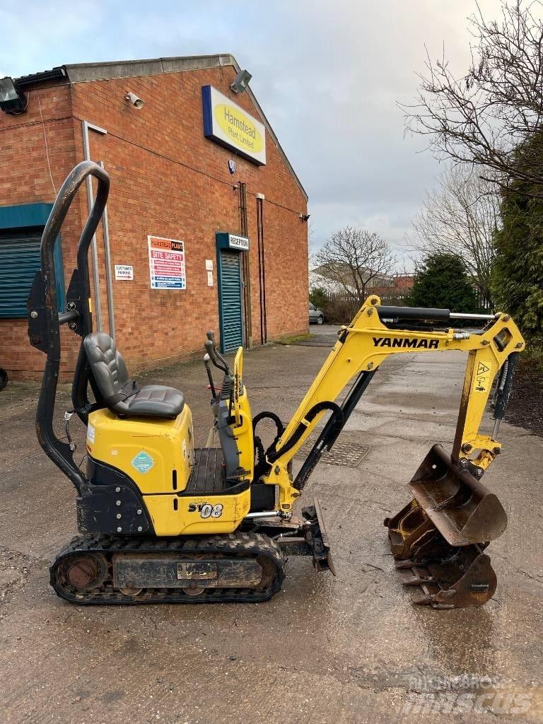 Yanmar SV 08 Mini ekskavatoriai < 7 t