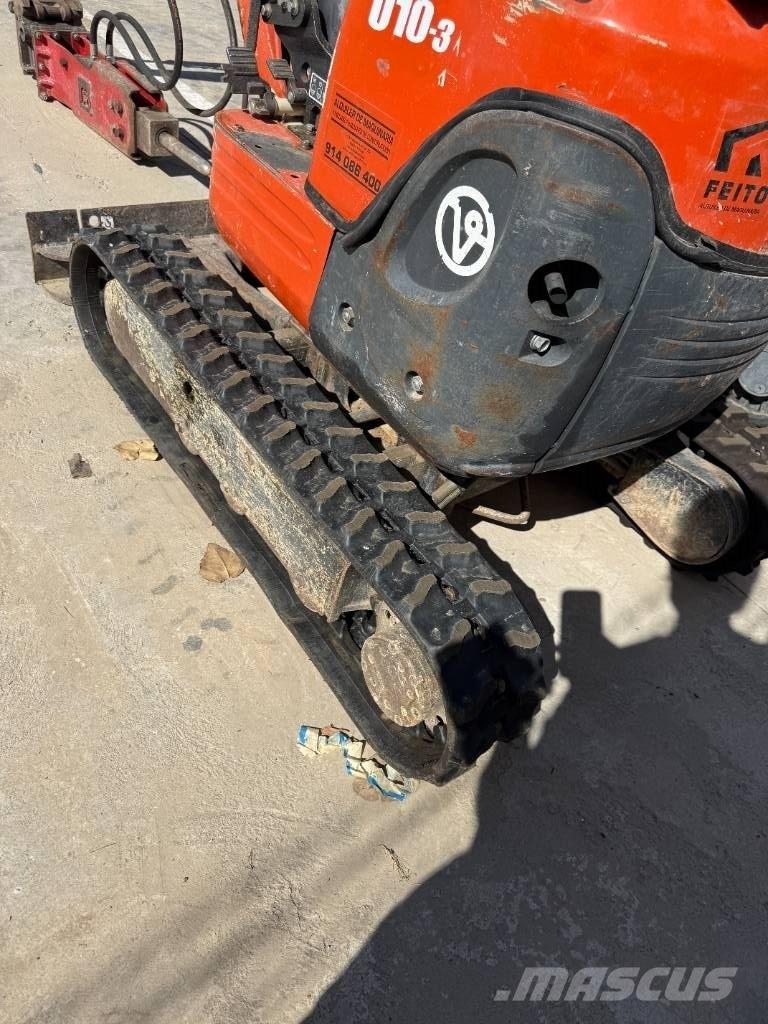 Kubota U 10-3 Mini ekskavatoriai < 7 t