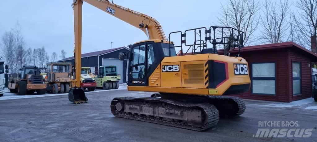 JCB 220 X Long Vikšriniai ekskavatoriai