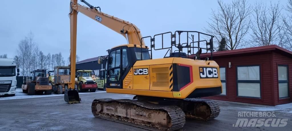 JCB 220 X Long Vikšriniai ekskavatoriai