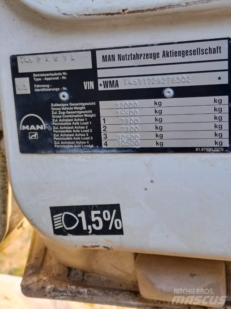 MAN T45 P X N 1 L Betono/Cemento maišytuvai