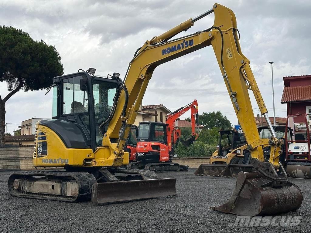 Komatsu PC55-MR3 Mini ekskavatoriai < 7 t