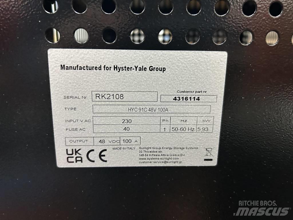Hyster HYC 91C Pakrovėjai