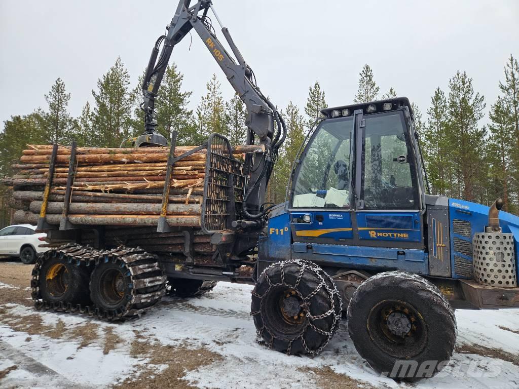 Rottne F11D Naudoti miškovežiai (Forvarderiai)
