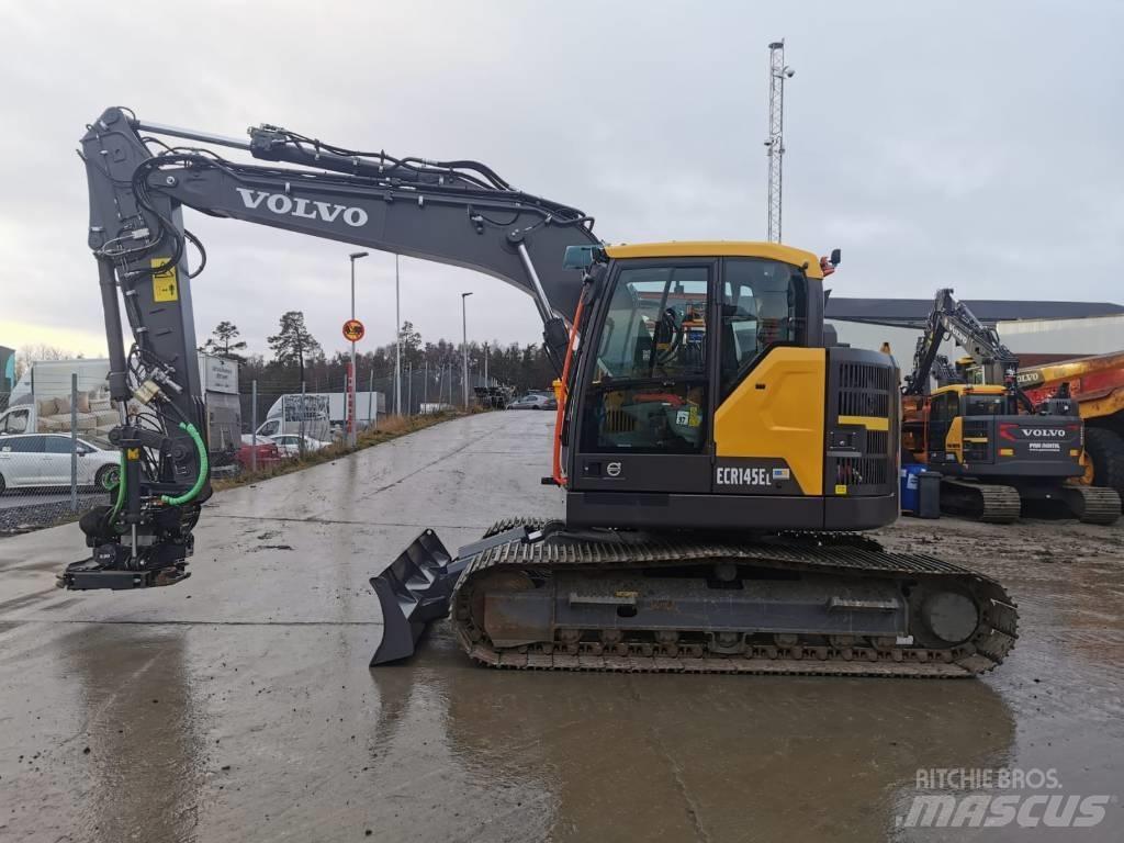 Volvo ECR145EL Vikšriniai ekskavatoriai