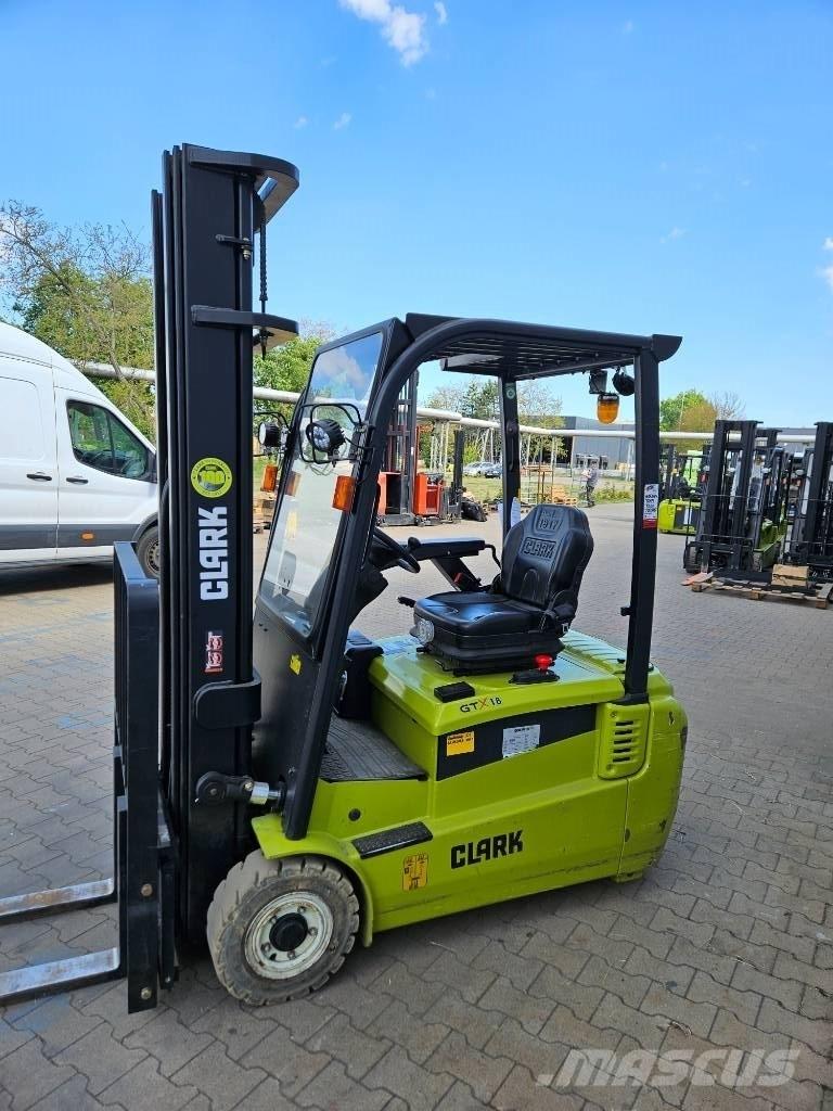 Clark GTX 18 Elektriniai šakiniai krautuvai