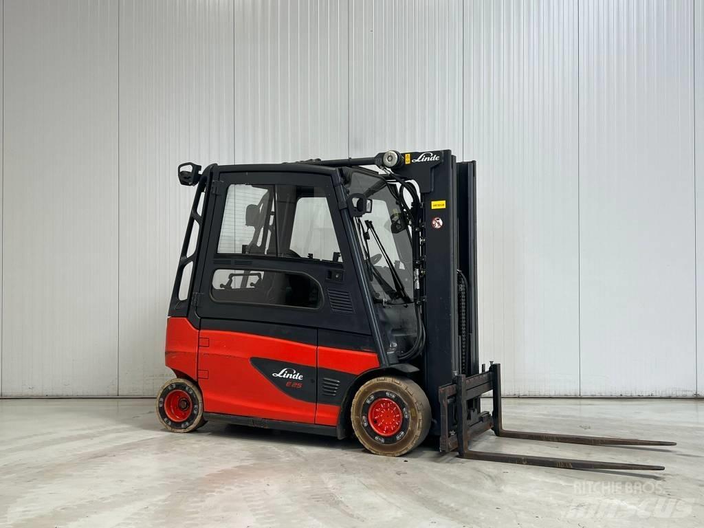 Linde E25L-01 Elektriniai šakiniai krautuvai