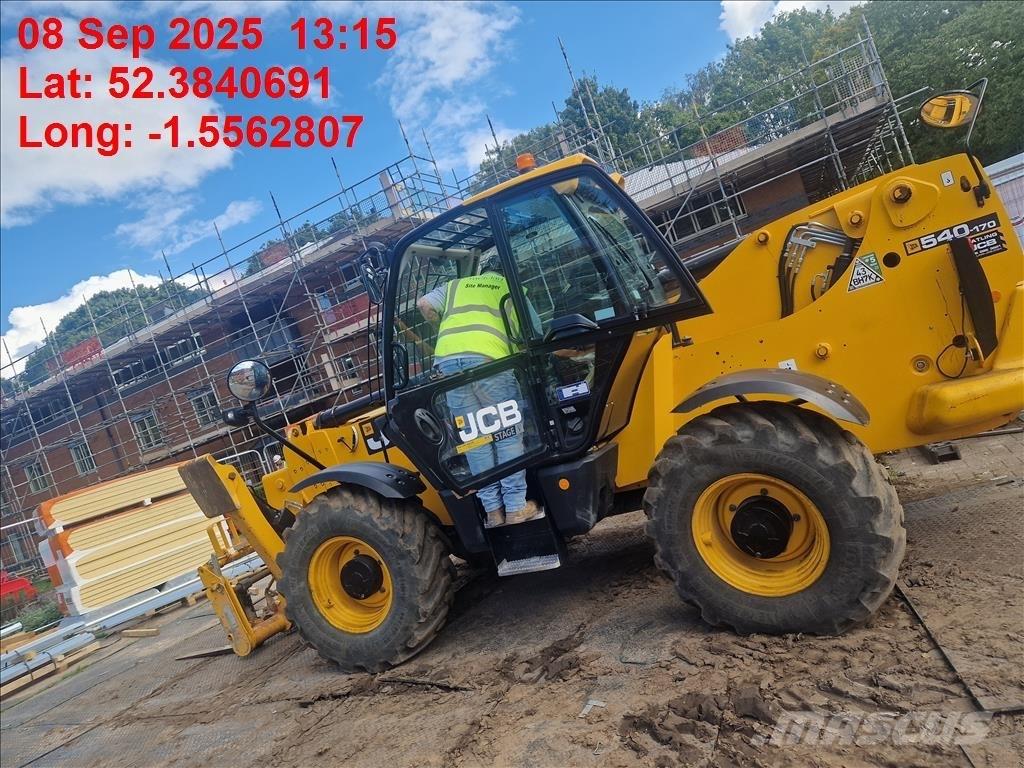 JCB 540-170 Teleskopiniai krautuvai