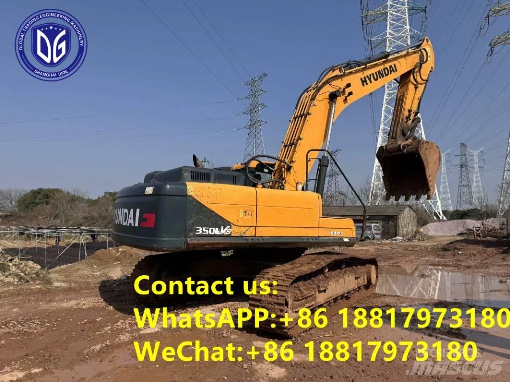 Hyundai R350LVS Vikšriniai ekskavatoriai