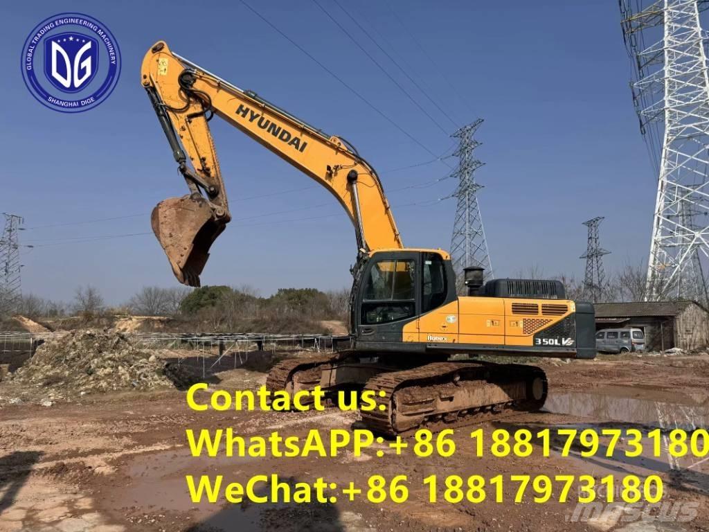 Hyundai R350LVS Vikšriniai ekskavatoriai