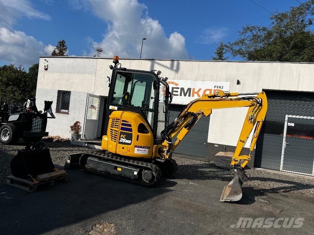 Komatsu PC 26 MR-5 Mini ekskavatoriai < 7 t