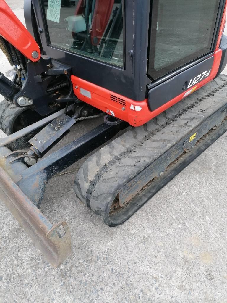Kubota U27-4 Mini ekskavatoriai < 7 t