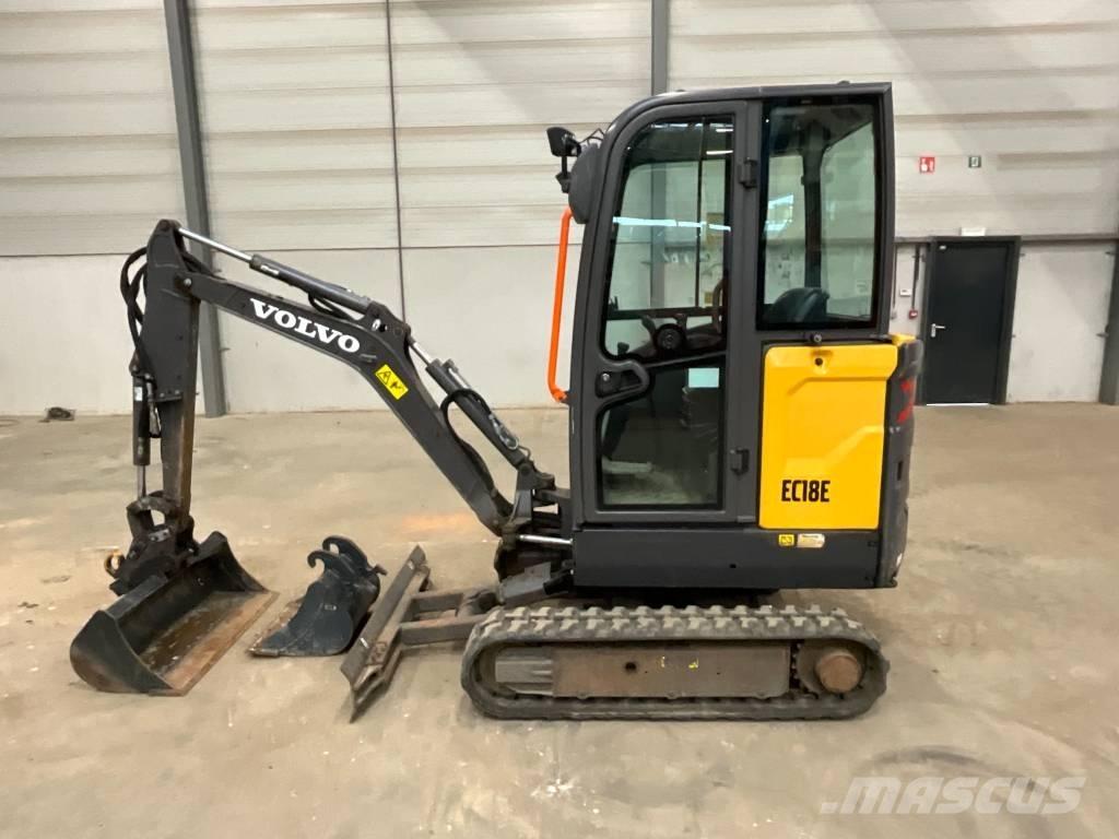 Volvo EC 18 E Mini ekskavatoriai < 7 t
