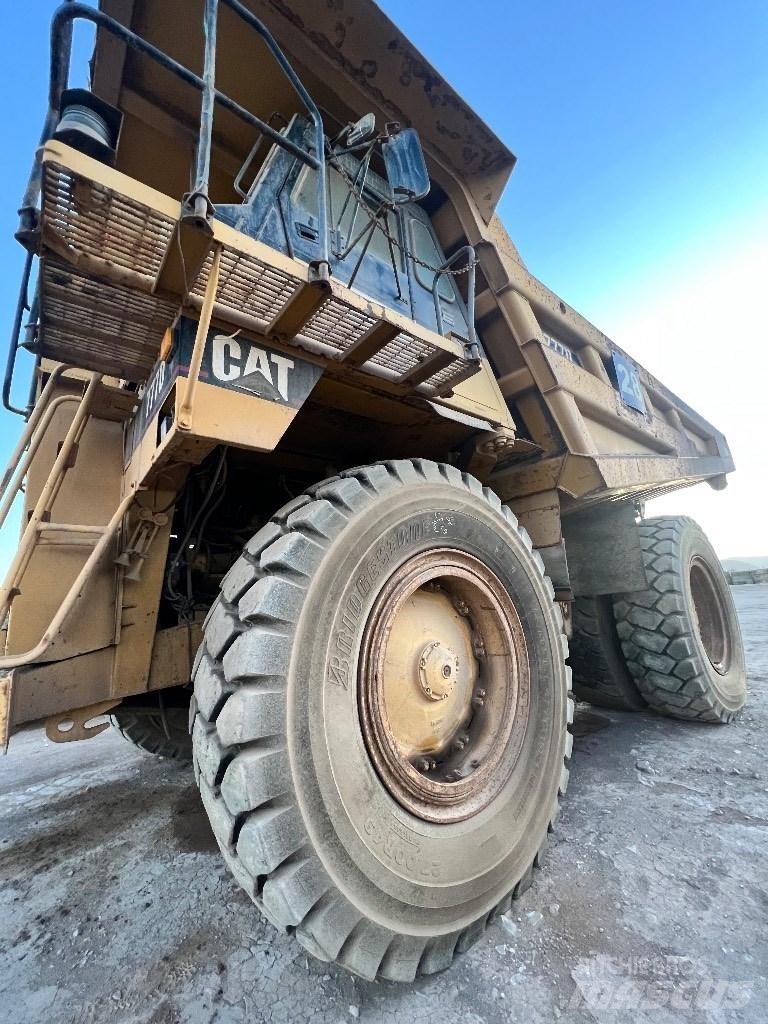 CAT 777D Statybiniai savivarčiai sunkvežimiai