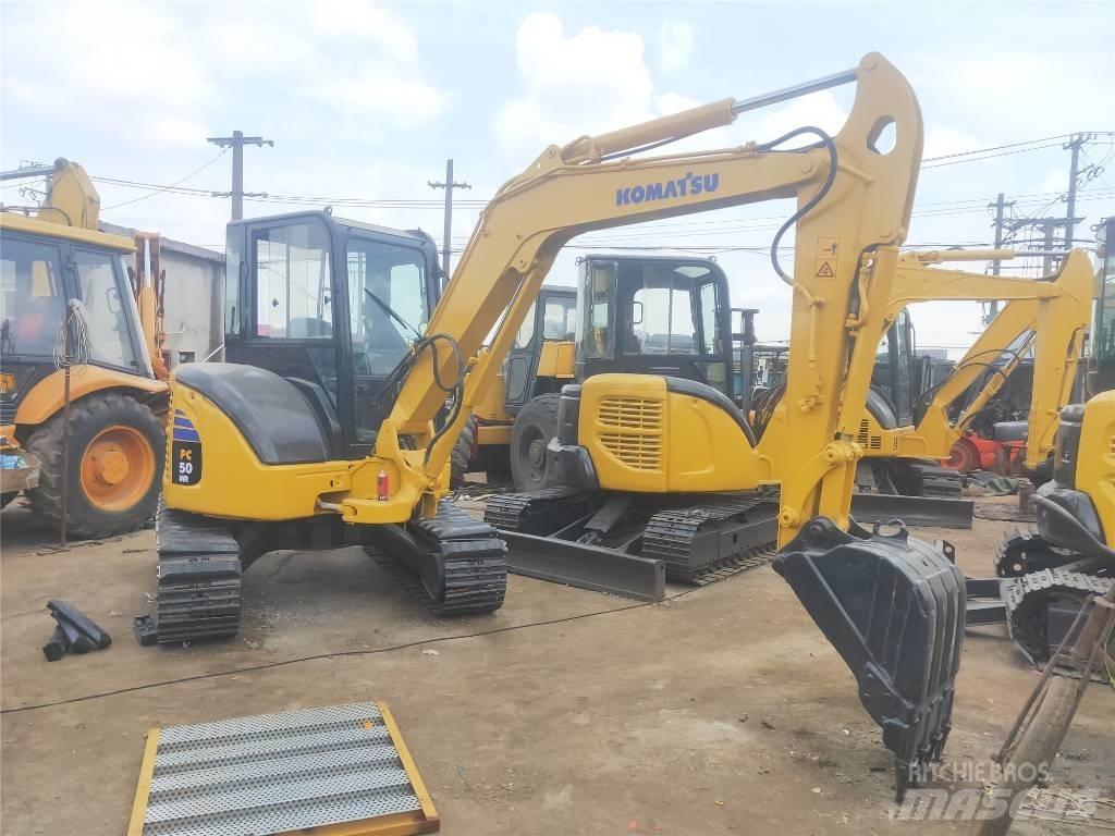 Komatsu PC 50 MR Vikšriniai ekskavatoriai