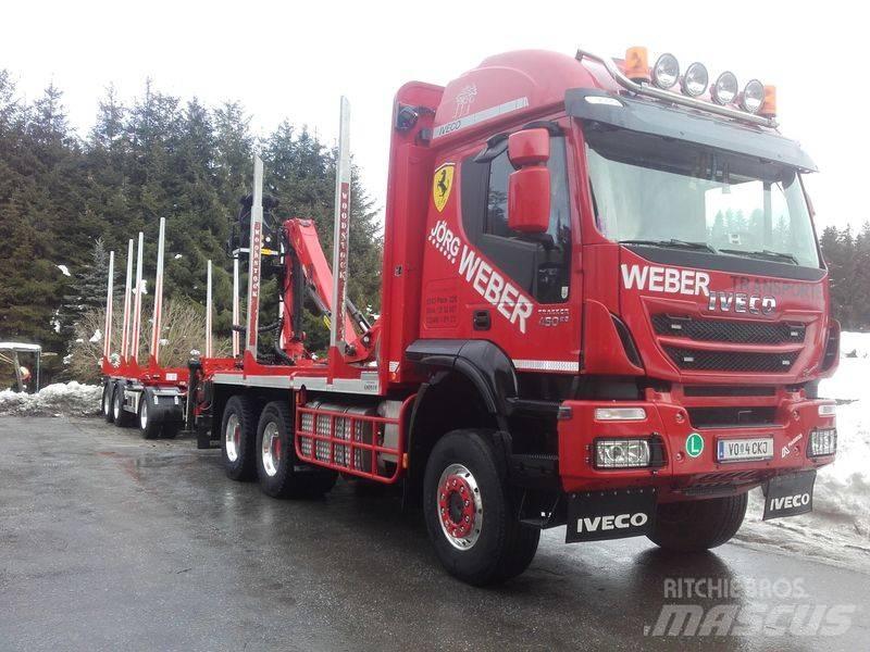 Iveco Trakker 450 Automobiliniai kranai