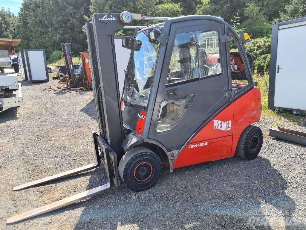 Linde H 20 LPG (dujiniai) krautuvai