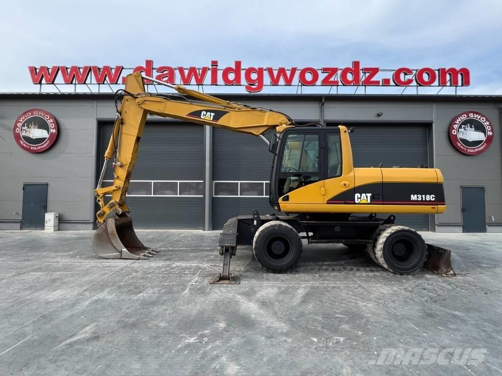 CAT M 318 C Ratiniai ekskavatoriai