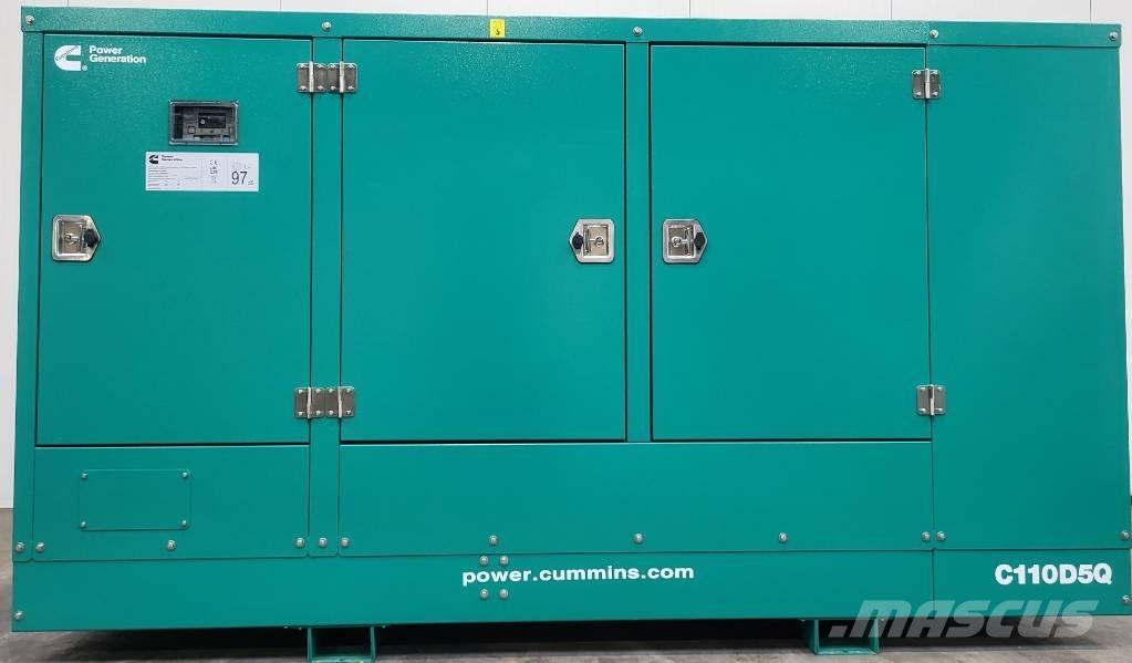 Cummins C110D5Q Dyzeliniai generatoriai