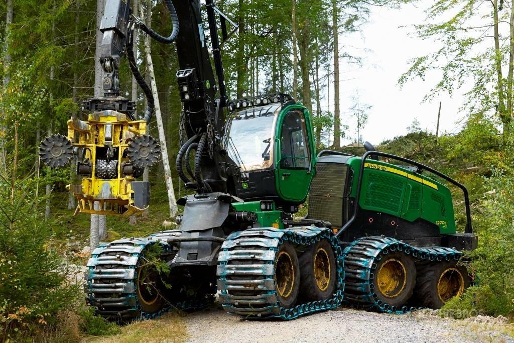 Olofsfors ECO-Baltic Grandinės, vikšrai ir važiuoklės