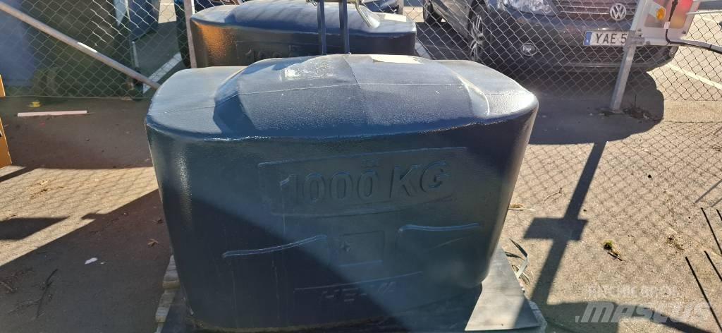 He-Va 1000 kg Priekiniai svoriai