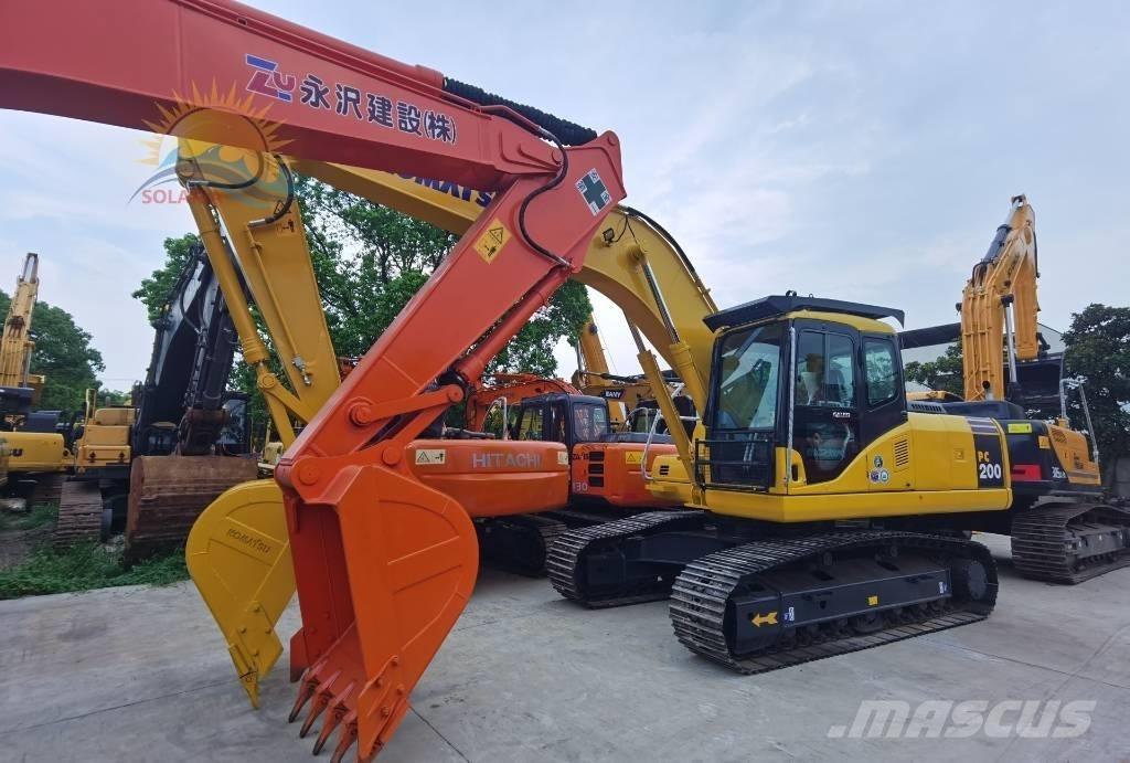 Komatsu PC 200-7 Vikšriniai ekskavatoriai