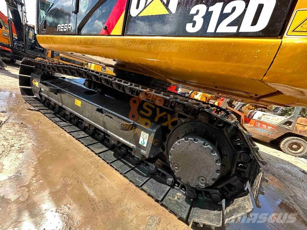 CAT 312D Vikšriniai ekskavatoriai