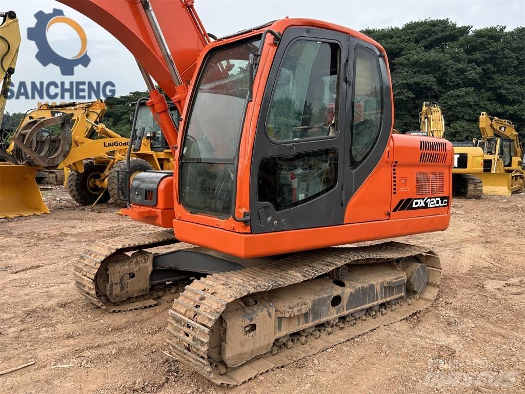 Doosan DX 120 Vidutinės galios ekskavatoriai 7-12 t
