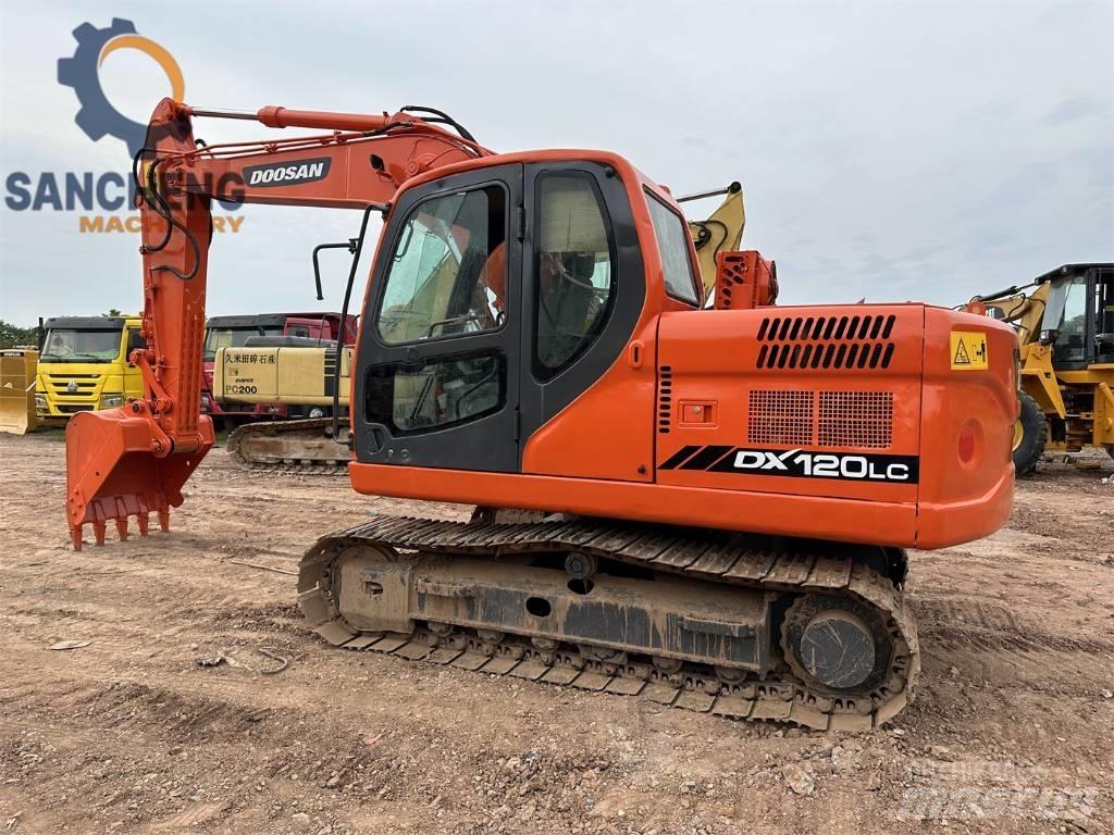 Doosan DX 120 Vidutinės galios ekskavatoriai 7-12 t