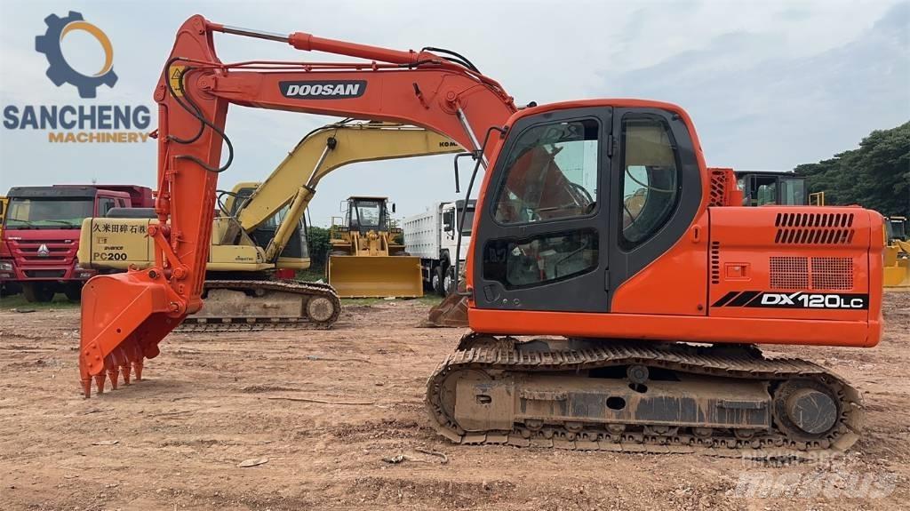 Doosan DX 120 Vidutinės galios ekskavatoriai 7-12 t