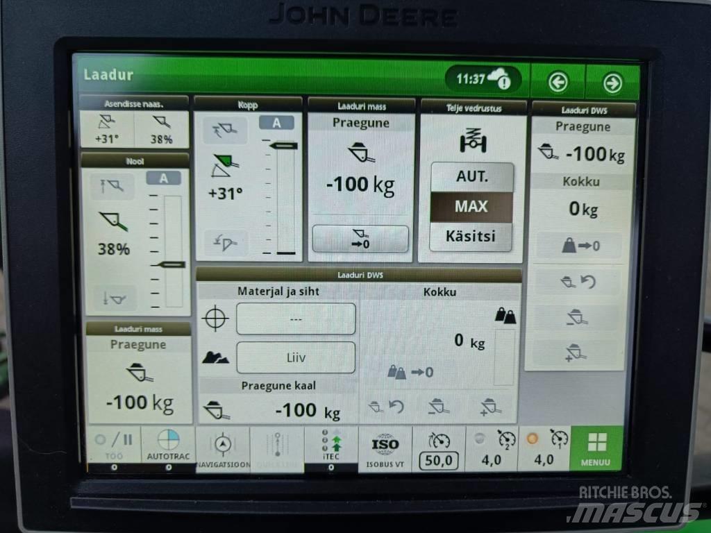 John Deere 6R 185 Traktoriai