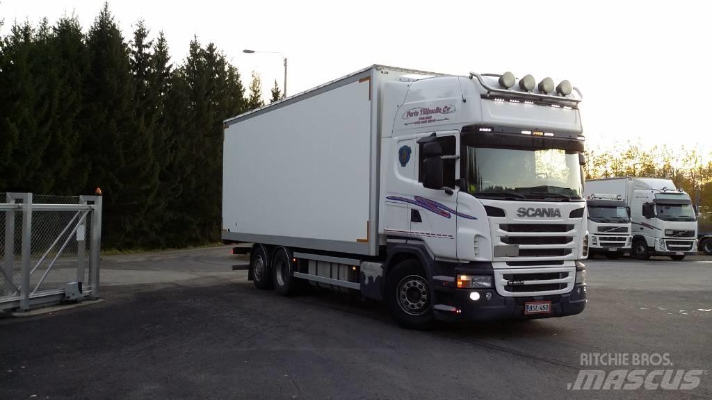 Scania R500 6x2 Sunkvežimiai su dengtu kėbulu