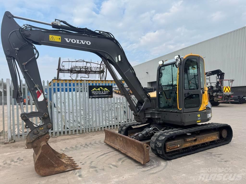 Volvo ECR 88 Vidutinės galios ekskavatoriai 7-12 t