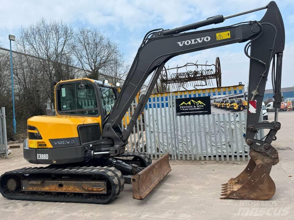 Volvo ECR 88 Vidutinės galios ekskavatoriai 7-12 t