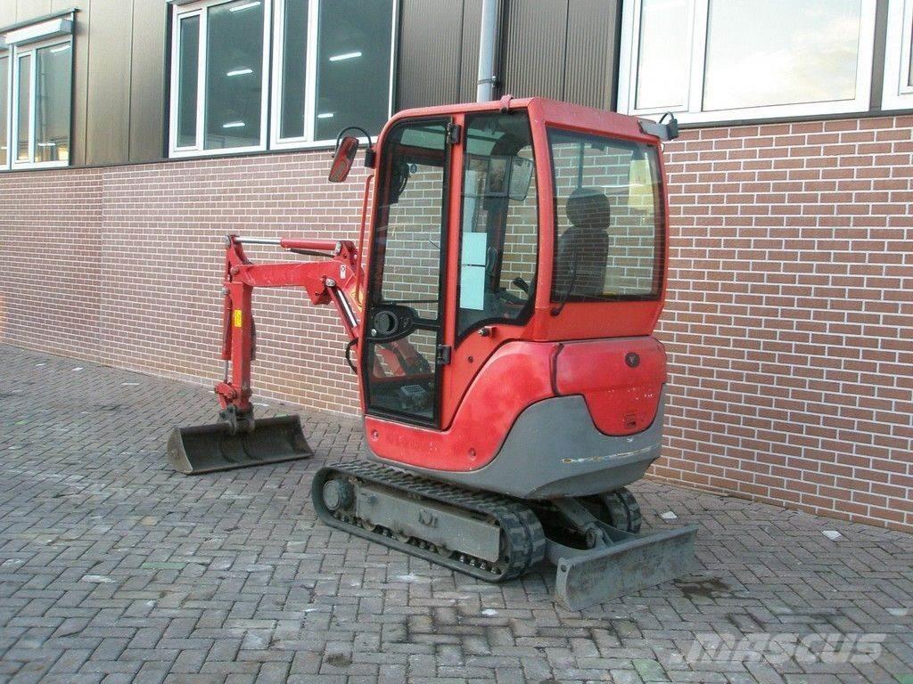 Yanmar SV17 Mini ekskavatoriai < 7 t