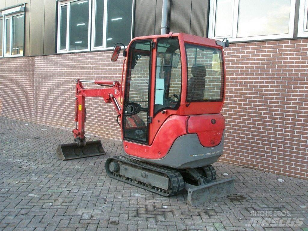 Yanmar SV17 Mini ekskavatoriai < 7 t