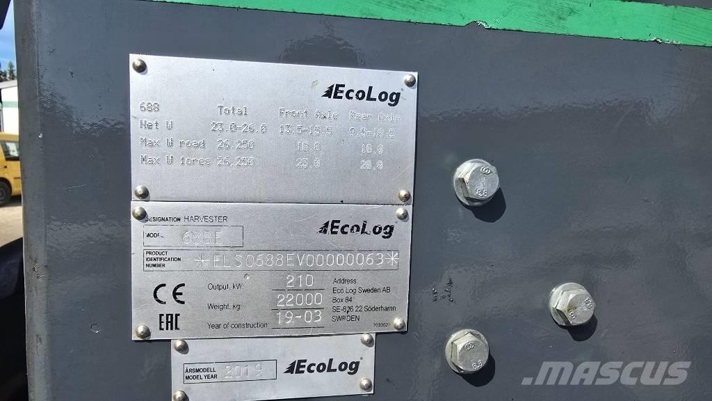 Eco Log 688 E Miško technika (Harvesteriai)