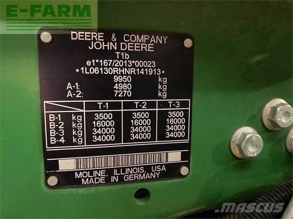 John Deere 6130r Traktoriai