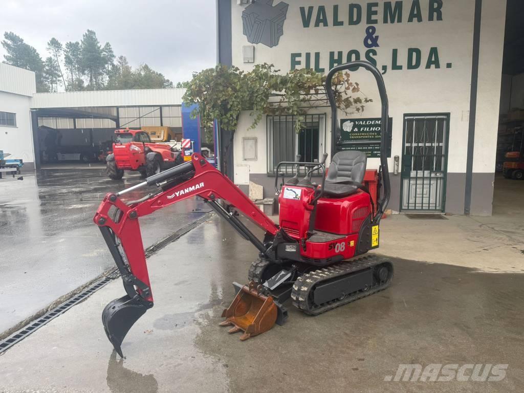 Yanmar SV 08 Mini ekskavatoriai < 7 t