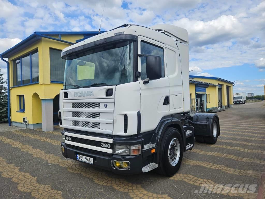 Scania 114 L 380 Naudoti vilkikai