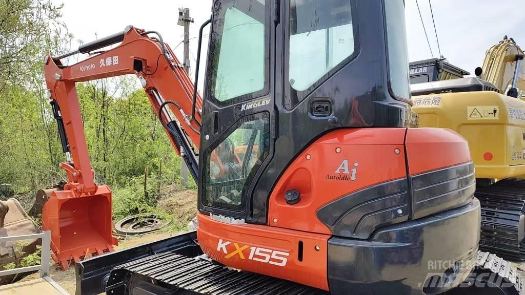 Kubota KX 155 Vikšriniai ekskavatoriai