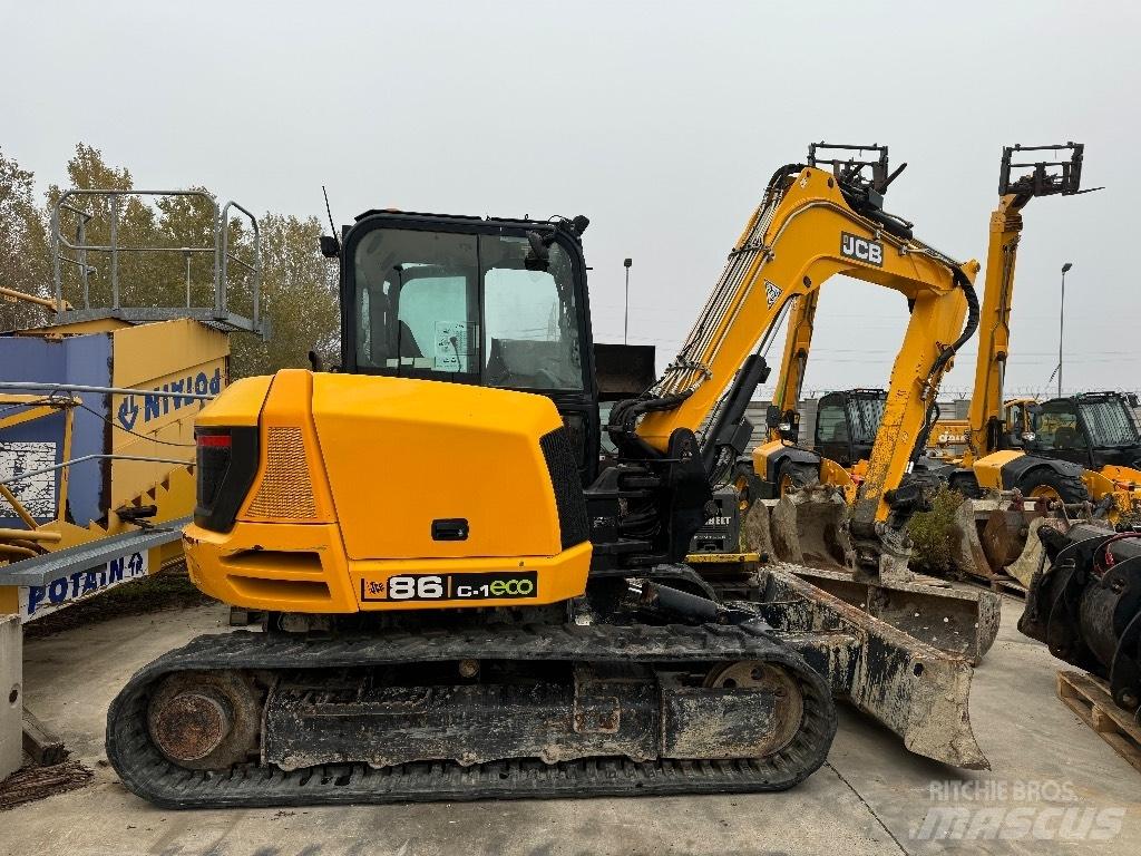 JCB 86 C-1 Vidutinės galios ekskavatoriai 7-12 t