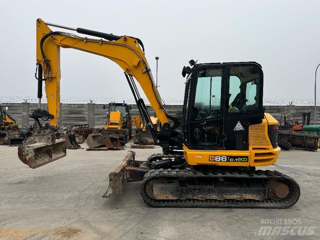 JCB 86 C-1 Vidutinės galios ekskavatoriai 7-12 t