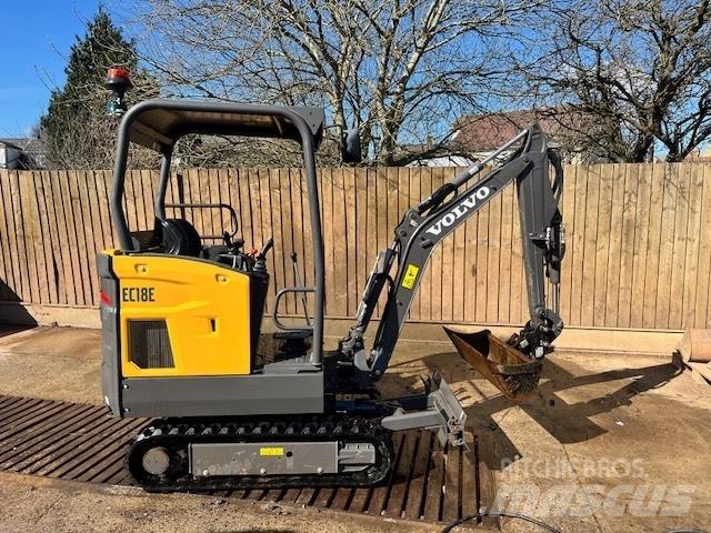 Volvo EC 18 E Mini ekskavatoriai < 7 t