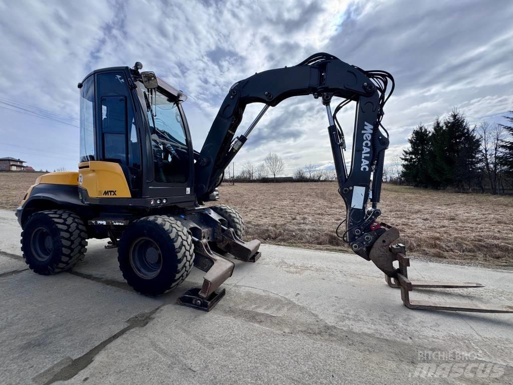 Mecalac 12 MTX Ekskavatoriniai krautuvai