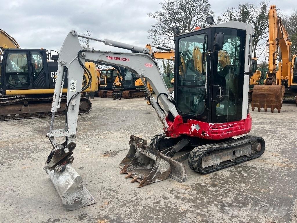 Takeuchi TB 23 R Mini ekskavatoriai < 7 t