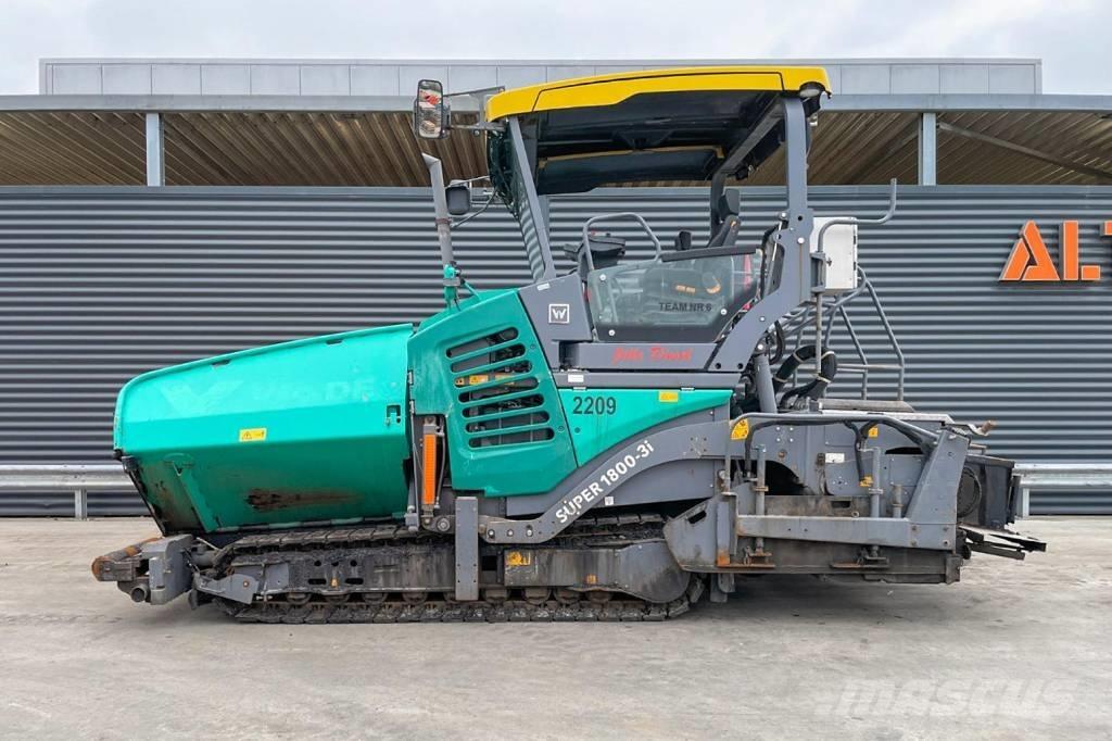 Vögele SUPER 1800-3I Asfalto klotuvai