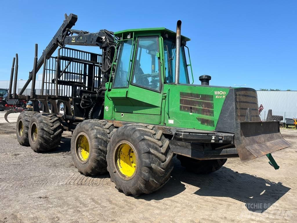 John Deere 1110D Naudoti miškovežiai (Forvarderiai)