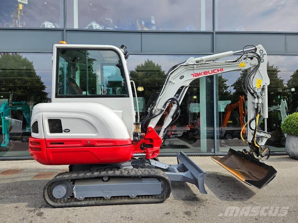 Takeuchi TB 230 Mini ekskavatoriai < 7 t
